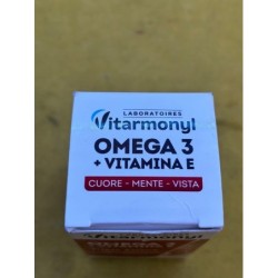 Laboratoires Vitarmonyl Omega 3 + Witamina E 60 kapsułek 33,4 g dla serca