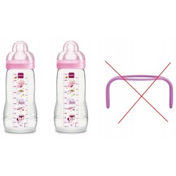 Outlet MAM Easy Active butelki do karmienia niemowląt 330ml 2szt wytrzymałe