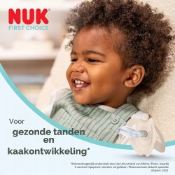 Outlet Smoczki NUK First Choice 6-18m Ortodontyczne Świecące w Ciemności