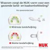 Outlet Smoczki NUK First Choice 6-18m Ortodontyczne Świecące w Ciemności