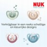 Outlet Smoczki NUK First Choice 6-18m Ortodontyczne Świecące w Ciemności