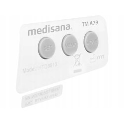 Outlet Medisana TM A79 termometr na podczerwień ekran LCD pamięć pomiarów