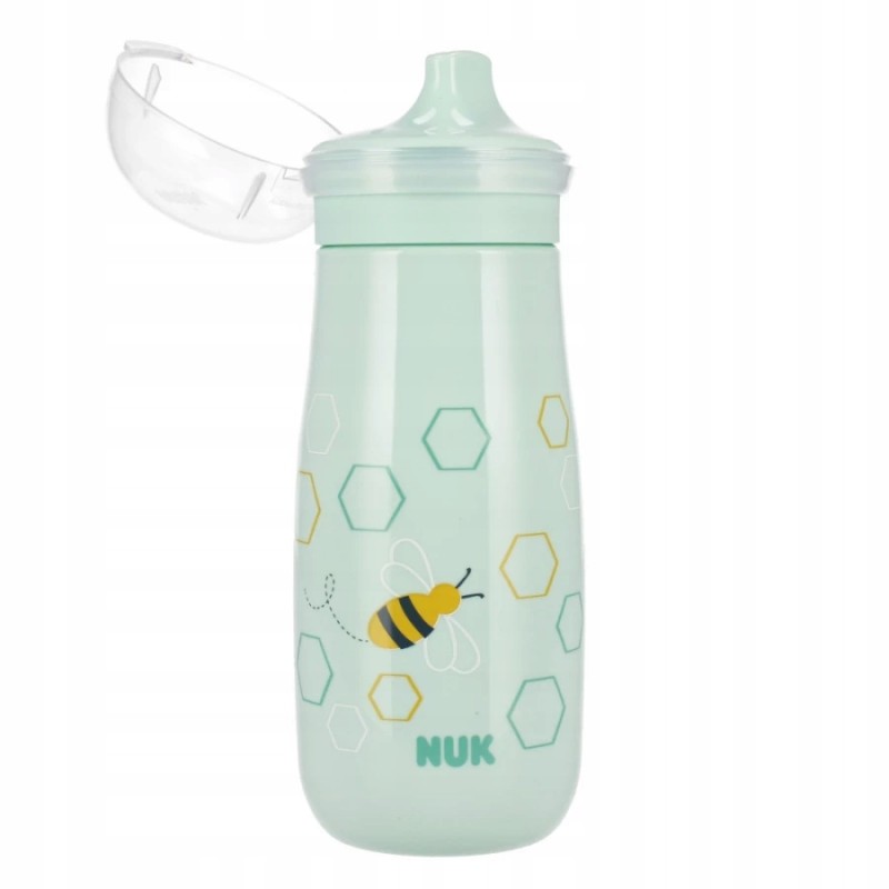 Outlet NUK Mini-Me kubek dziecięcy 300 ml 9m+ pszczółka z ustnikiem Sip