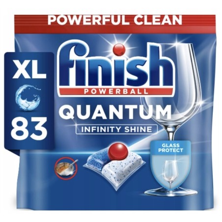 Tabletki do zmywarki z nabłyszczaczem Finish 80 szt. Quantum Infinity Shine