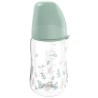 NIP CHERRY GREEN butelka PP szeroka kauczuk-M 260ml chłopiec