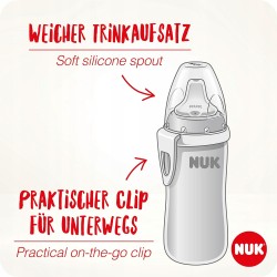 Outlet NUK Active Kubek niekapek silikonowy dzióbek 300ml Kubuś Puchatek