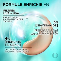 L'Oreal Bright Reveal Fluid Koloryzujący SPF50+ Odcień Jasny Clair 50ml