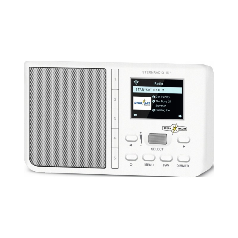 USZKODZONY Radio sieciowo-bateryjne internetowe TechniSat Sternradio IR 2