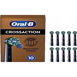 Końcówki do szczoteczek elektrycznych Oral-B Pro Cross Action czarne 10 szt