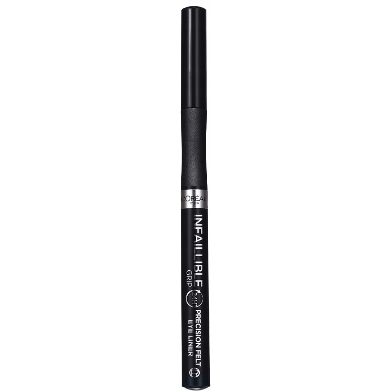 L'Oréal Paris Infaillible 27h Grip Precision Felt Liner czarny eyeliner 1ml