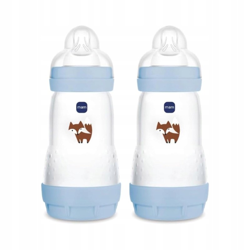 Outlet Butelka Antykolkowa MAM Easy Start 260ml Samosterylizująca 2 szt.
