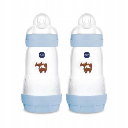 Outlet Butelka Antykolkowa MAM Easy Start 260ml Samosterylizująca 2 szt.
