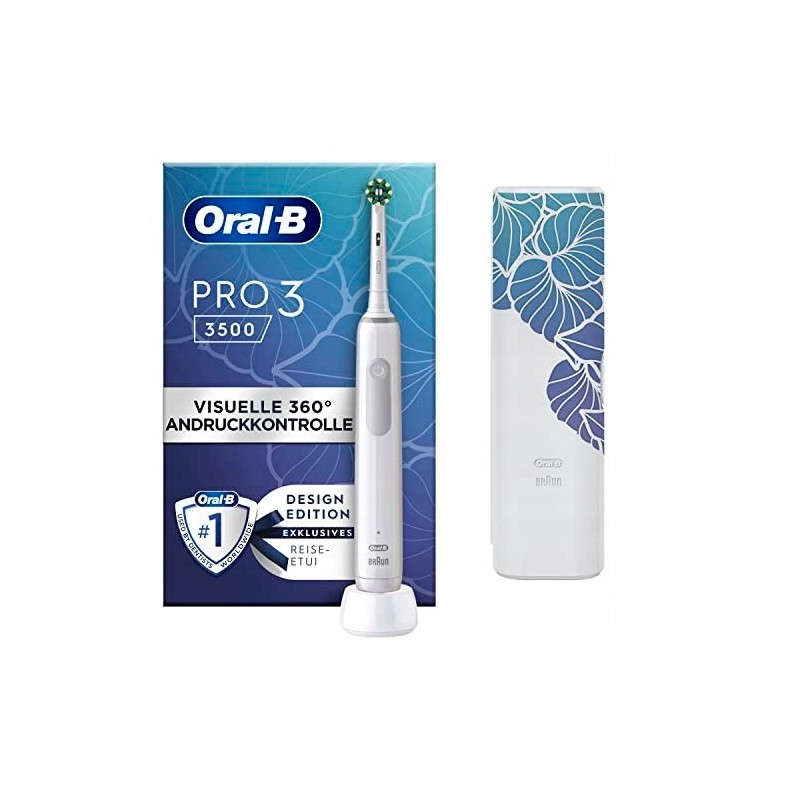 Outlet Oral-B Pro 3 3500, elektryczna szczoteczka do zębów biała