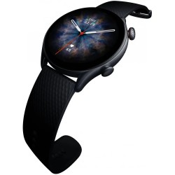 USZKODZONY Smartwatch Amazfit GTR 3 Pro czarny wyświetlacz 1,45" HD AMOLED