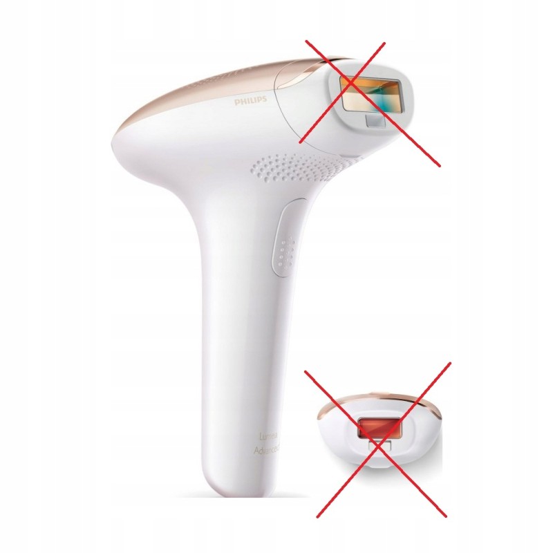 USZKODZONY Depilator Philips Lumea Advanced SC1997/00 biały OPIS
