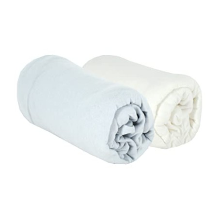 Outlet Prześcieradło z gumką do łóżeczka 70x140cm Babycalin biały