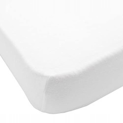 Outlet Prześcieradło z gumką do łóżeczka 70x140cm Babycalin biały