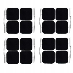 Elektrody żelowe TENS EMS 4x4cm pin 2mm do elektrostymulatora 16 szt. Axion