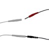 Elektrody żelowe TENS EMS 4x4cm pin 2mm do elektrostymulatora 16 szt. Axion