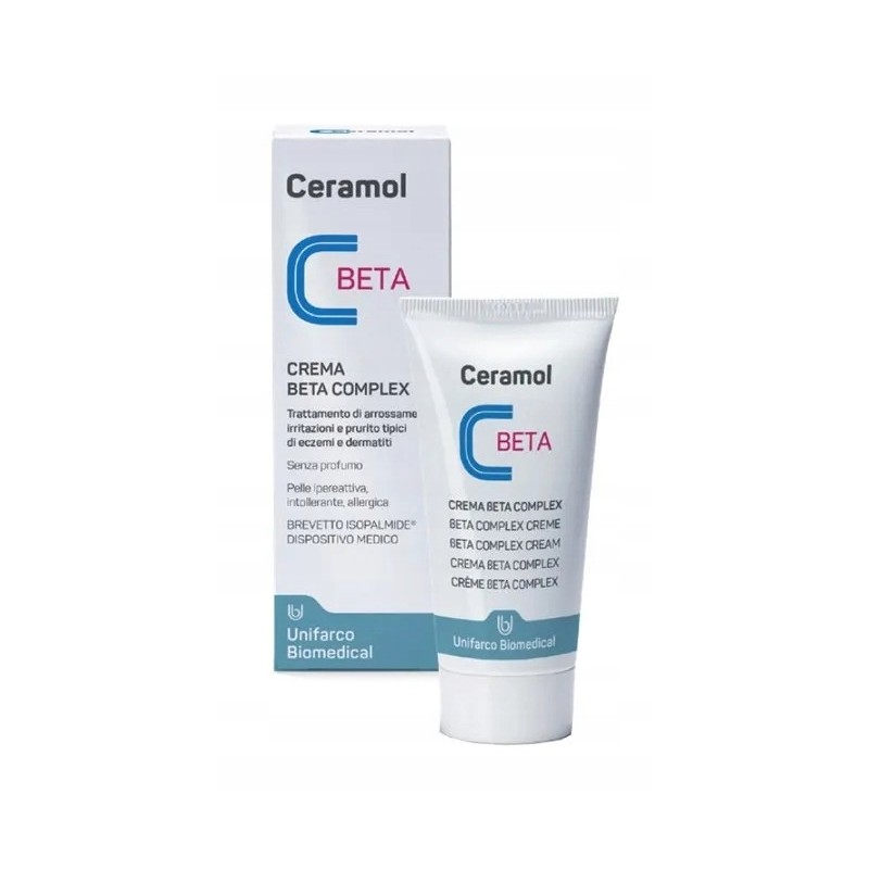 Ceramol Krem Betacomplex 50 ml - łagodzi zaczerwienienia i trądzik