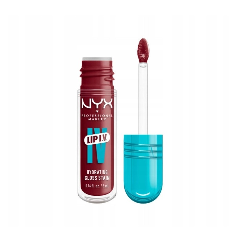NYX Lip IV Hydrating nawilżający błyszczyk do ust 09 Blush Rush 5 ml