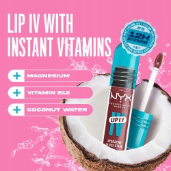 NYX Lip IV Hydrating nawilżający błyszczyk do ust 09 Blush Rush 5 ml