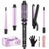 Lokówka wielofunkcyjna 5w1 9 mm-25 mm Bestope jdl-314s czarny/różowy
