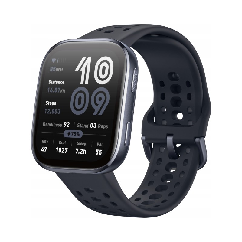 Smartwatch Amazfit Bip 6 GPS 1,9" AMOLED 5 ATM Czarny 340 mAh