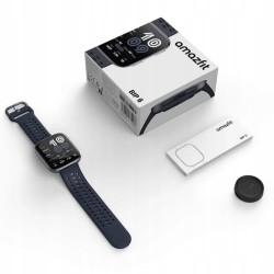 Smartwatch Amazfit Bip 6 GPS 1,9" AMOLED 5 ATM Czarny 340 mAh