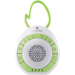 P9963 MYBABY SOUNDSPA PRZENOŚNY USYPIACZ DZIECI 4 DZWIĘKI ZIELONY