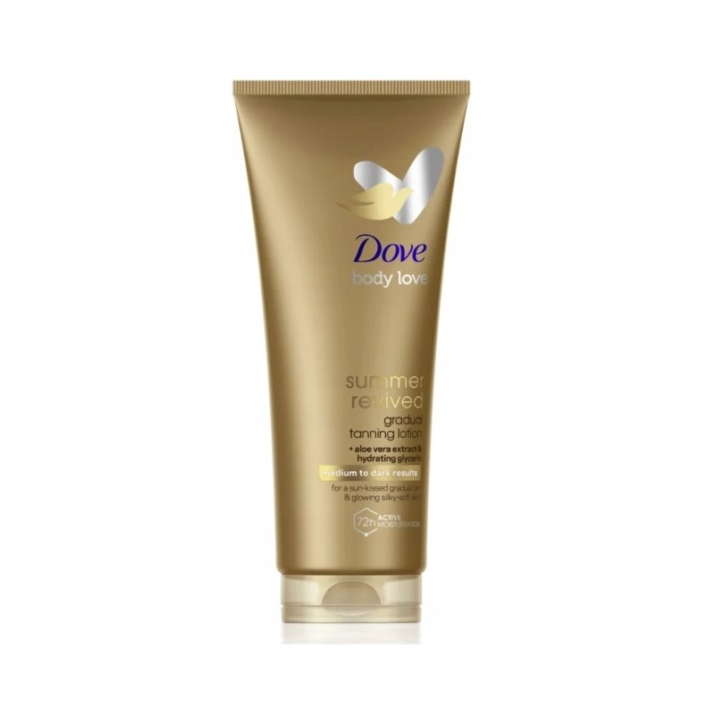 DOVE Balsam samoopalający Summer Revived Karnacja średnia ciemna 200 ml