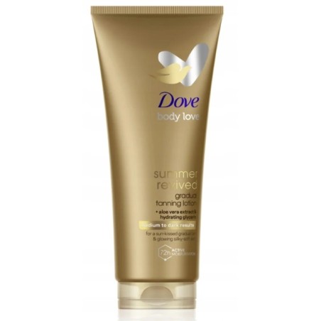 DOVE Balsam samoopalający Summer Revived Karnacja średnia ciemna 200 ml