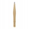 REVLON Gold Series Pęseta Skośna Z Pyłem Diamentowym Złota
