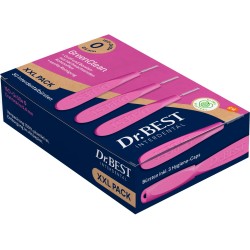 Dr.Best Szczoteczki międzyzębowe 0,4 mm 30 sztuk Różowe