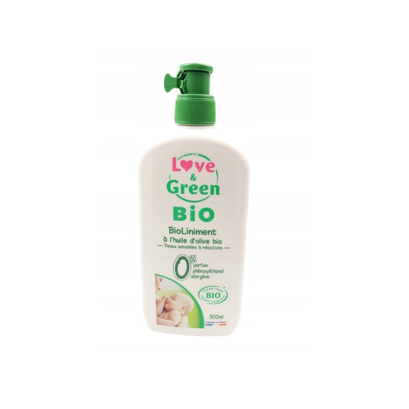 Krem do pielęgnacji Balsam dla dzieci na odparzenia Love&Green 500 ml