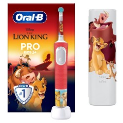 Oral-B Pro Kids Król Lew szczoteczka elektryczna dziecięca + etui 7600 obr