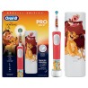 Oral-B Pro Kids Król Lew szczoteczka elektryczna dziecięca + etui 7600 obr