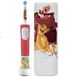Oral-B Pro Kids Król Lew szczoteczka elektryczna dziecięca + etui 7600 obr