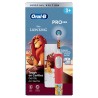 Oral-B Pro Kids Król Lew szczoteczka elektryczna dziecięca + etui 7600 obr