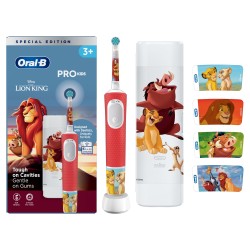 Oral-B Pro Kids Król Lew szczoteczka elektryczna dziecięca + etui 7600 obr
