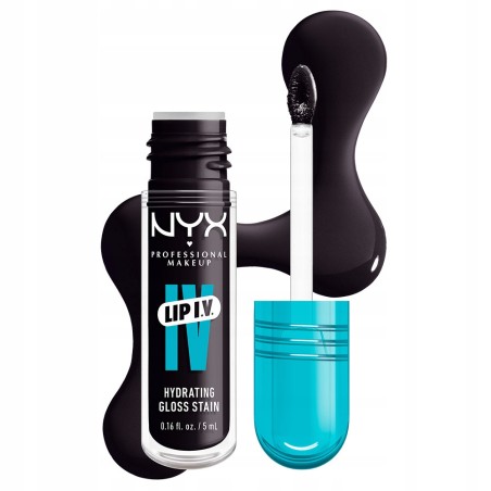 NYX Professional Makeup LIP I.V. błyszczyk do ust 5 ml 16 Grape Gushin