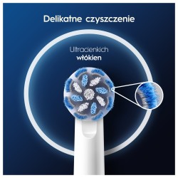 Końcówki do szczoteczki Oral-B Pro Sensitive Clean 11 szt białe