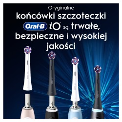 Końcówka do szczoteczki elektrycznej Oral-B iO Radiant White Czarne 6 sztuk
