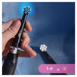 Końcówki do szczoteczek wrażliwe dziąsła Oral-B iO Gentle Care Black 8 szt.