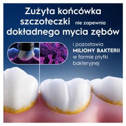 Końcówki do szczoteczek wrażliwe dziąsła Oral-B iO Gentle Care Black 8 szt.