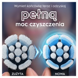 Końcówki do szczoteczek wrażliwe dziąsła Oral-B iO Gentle Care Black 8 szt.