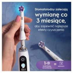 Końcówki do szczoteczek wrażliwe dziąsła Oral-B iO Gentle Care Black 8 szt.