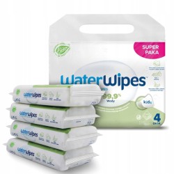 WaterWipes Bio Soapberry Chusteczki nawilżane dla dzieci ZESTAW 4 x 60 szt.