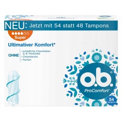 O.B ProComfort Super Tampony higieniczne 49 sztuki