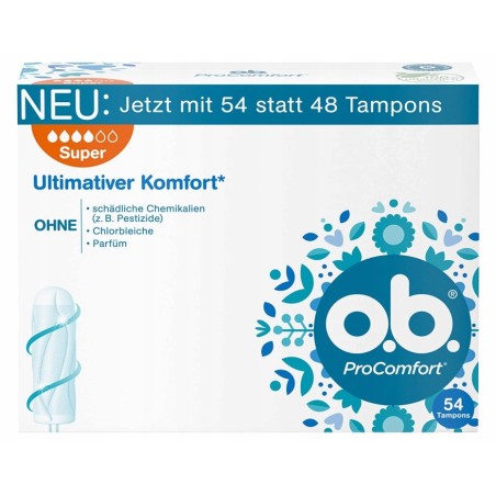 O.B ProComfort Super Tampony higieniczne 49 sztuki